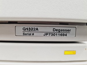 Thumbnail image of Hewlett Packard Series 1100 HPLC System - FLD, Degasser, QuatPump, ALS, ColComp