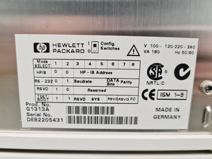Thumbnail image of Hewlett Packard Series 1100 HPLC System - FLD, Degasser, QuatPump, ALS, ColComp