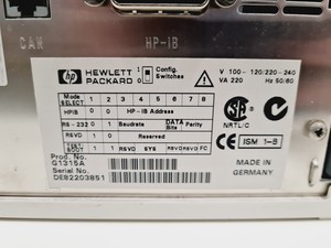 Thumbnail image of Hewlett Packard Series 1100 HPLC System - FLD, Degasser, QuatPump, ALS, ColComp