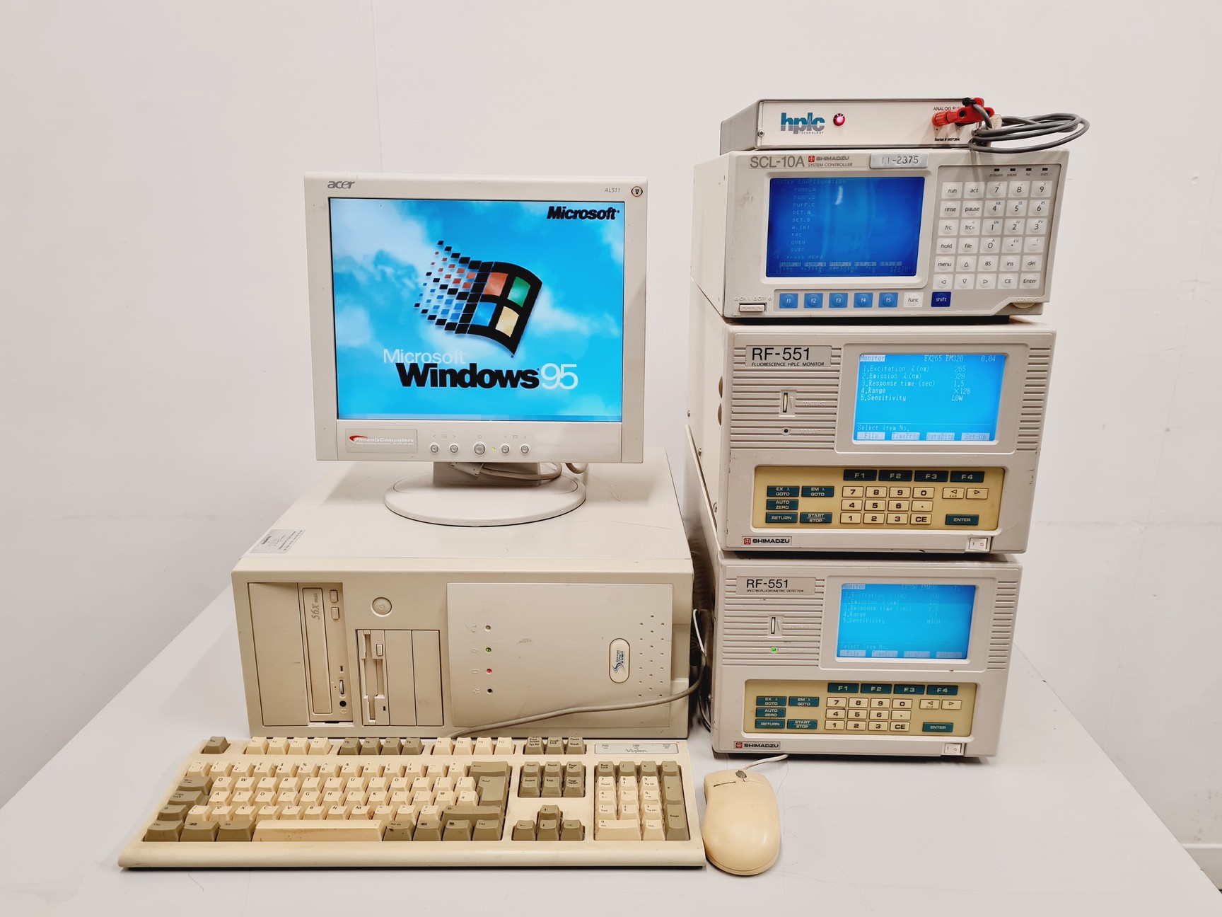 Image of Shimadzu SCL-10A, RF-551 Spectrofluorometric Detector, RF-551 S/R Lab