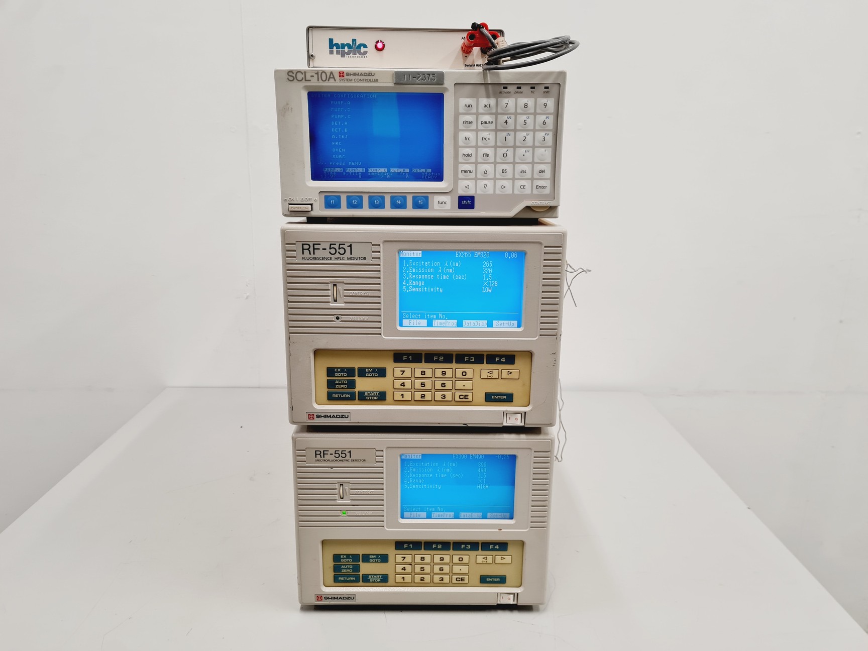 Image of Shimadzu SCL-10A, RF-551 Spectrofluorometric Detector, RF-551 S/R Lab