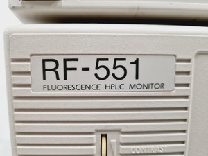 Thumbnail image of Shimadzu SCL-10A, RF-551 Spectrofluorometric Detector, RF-551 S/R Lab
