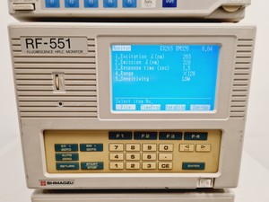 Thumbnail image of Shimadzu SCL-10A, RF-551 Spectrofluorometric Detector, RF-551 S/R Lab