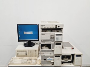 Image of Hewlett Packard HP 1050 Series HPLC System Detector 79853C, Pump Autosampler S/R