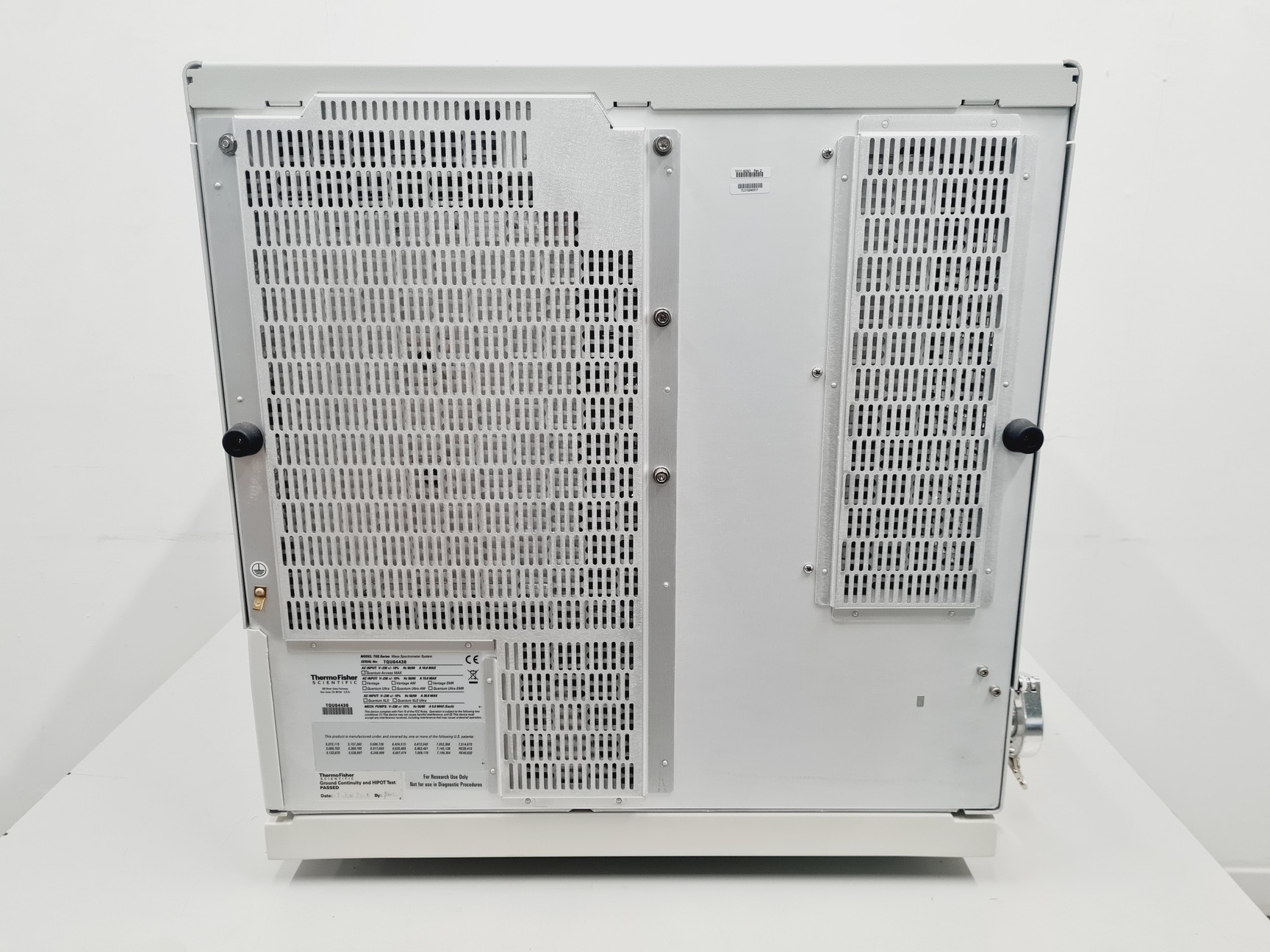 Image of Thermo TSQ Quantum Access Max Mass Spectrometer Lab