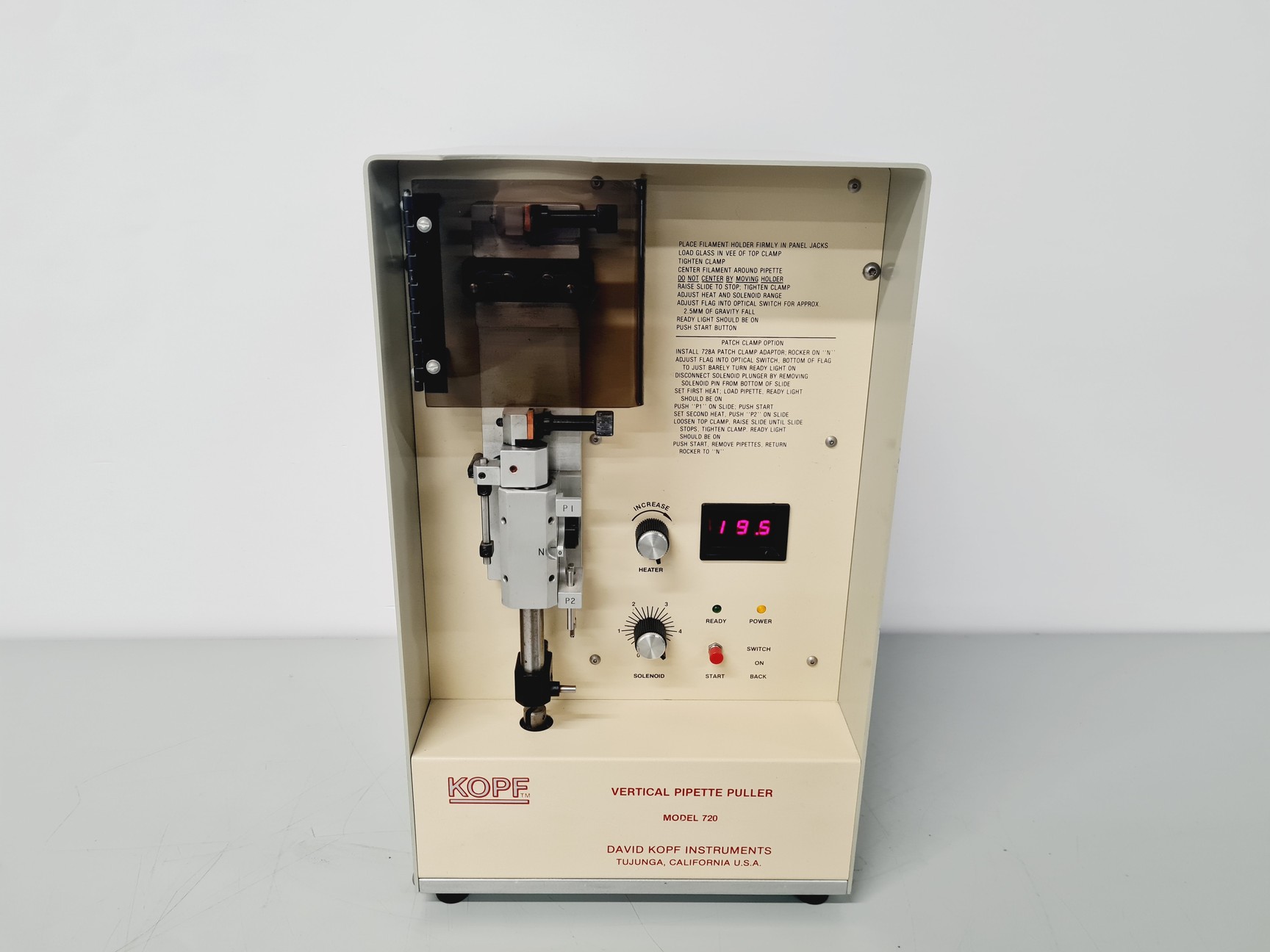 Image of KOPF Vertical Pipette Puller Model 720