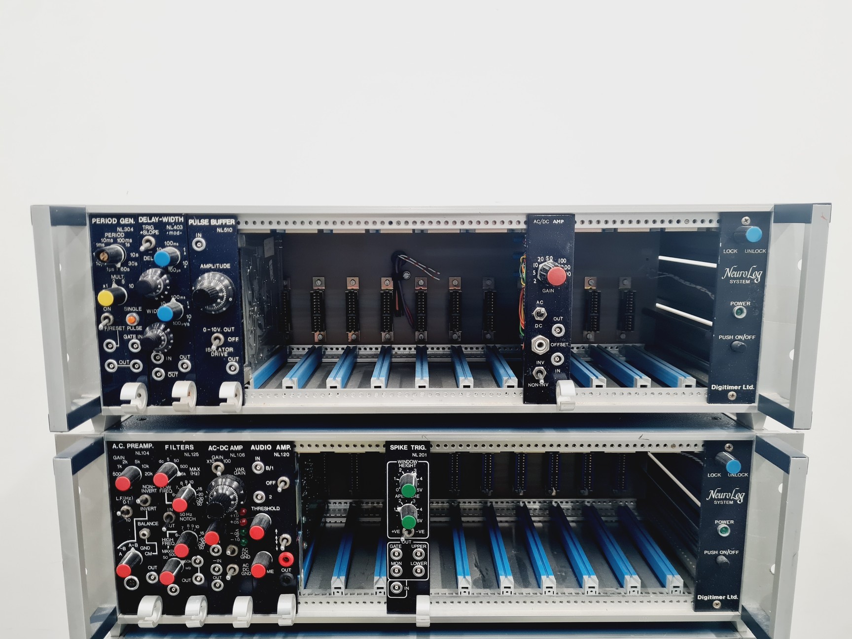 Image of 6 x Digitimer Neurolog System With 35 Modules 