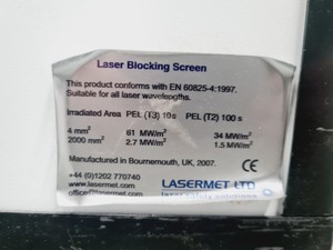 Thumbnail image of 14 × Small Lasermet Heavy Duty Laser Blocking Screen