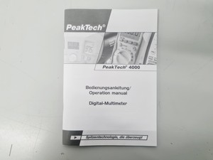 Thumbnail image of 9 x PeakTech Digital Multimeter 4000