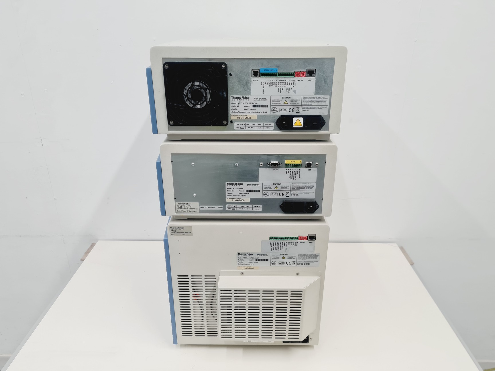 Image of Thermo Fisher Accela HPLC System With Autosampler, Pump and PDA Detector 