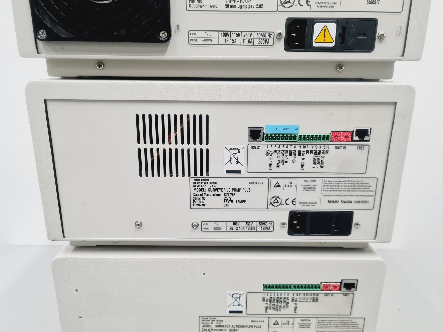 Image of Thermo Finnigan Surveyor HPLC System With PDA Detector, LC Pump & Autosampler