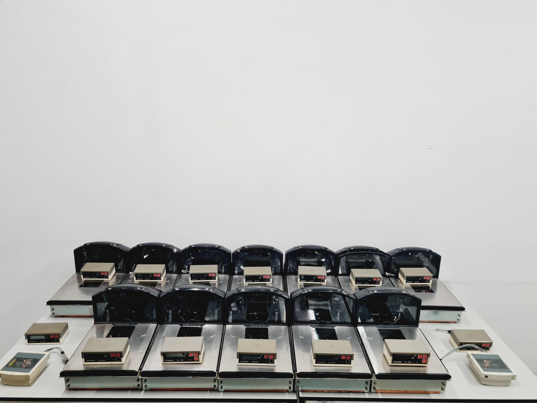 Image of 11 x Metrologic MS2320 StratosH Barcode Scanner  & 1 x Honeywell MS2320