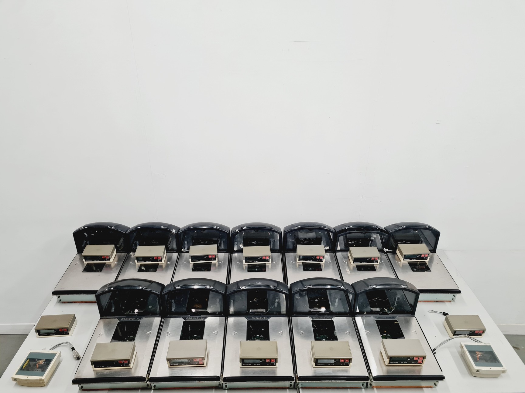 Image of 11 x Metrologic MS2320 StratosH Barcode Scanner  & 1 x Honeywell MS2320
