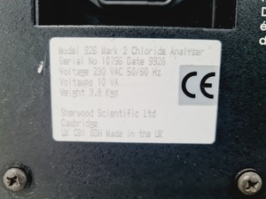 Thumbnail image of Sherwood MK II Chloride Analyzer 926