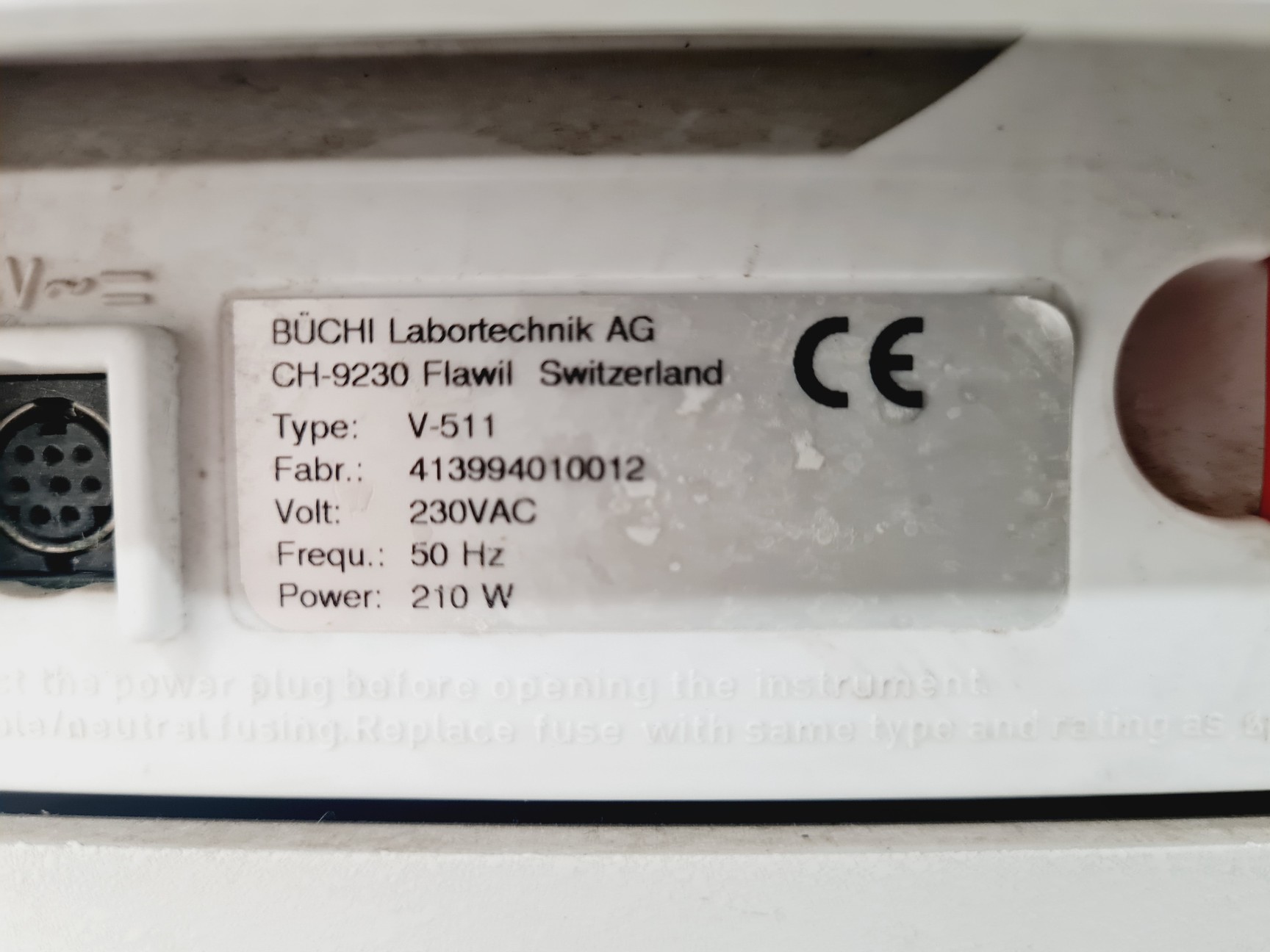 Image of Buchi Vac Mo. V-511 Rotavapor Vacuum Pump Lab