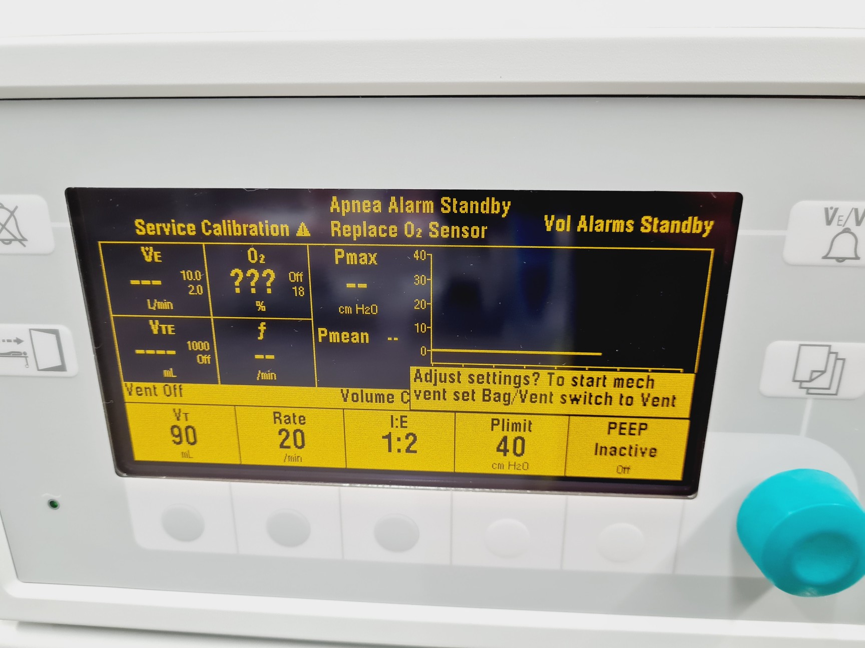 Image of Datex-Ohmeda Aestiva/5 MRI Anaesthetic Machine Lab