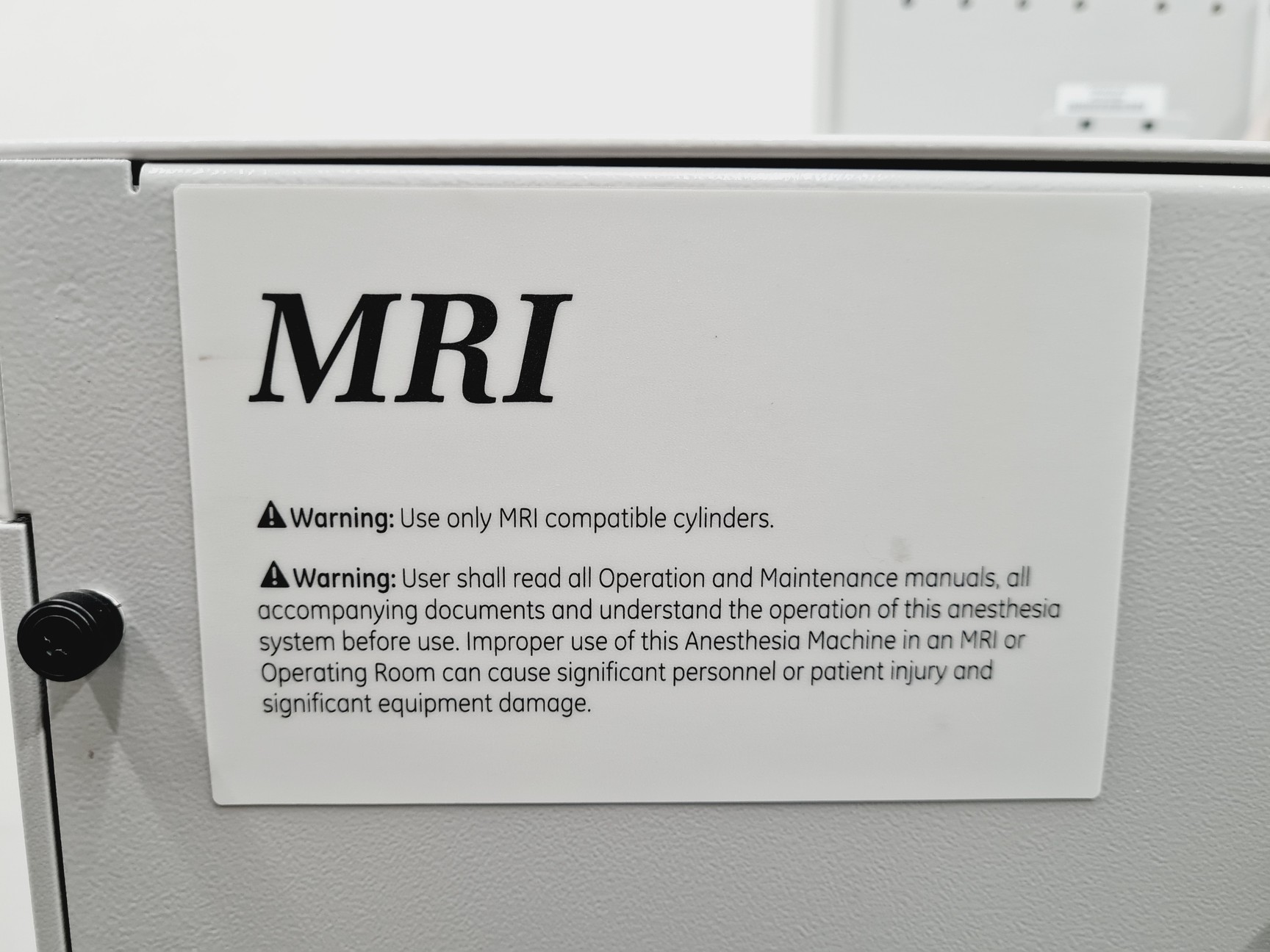 Image of Datex-Ohmeda Aestiva/5 MRI Anaesthetic Machine Lab