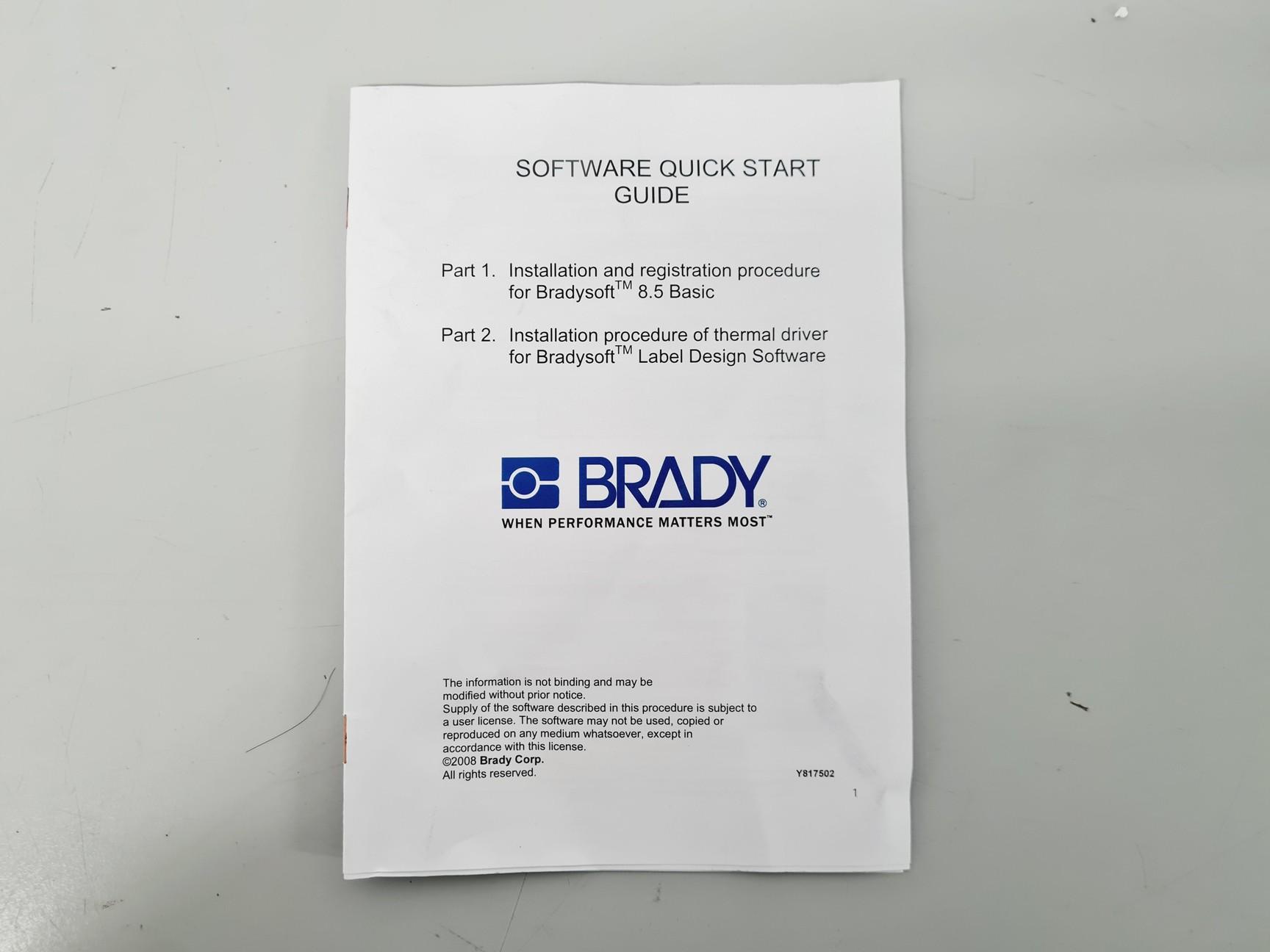 Image of Brady BBP 11 Thermal Printer – New