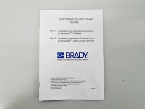 Thumbnail image of Brady BBP 11 Thermal Printer – New