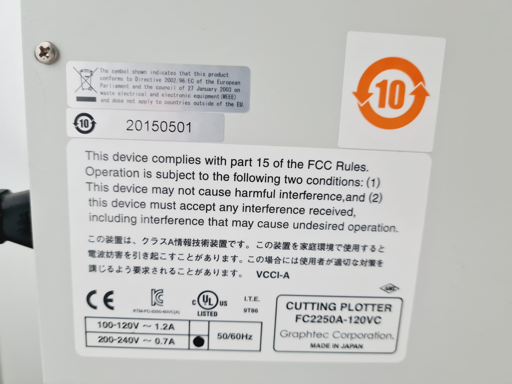 Image of Graphtec Cutting Pro FC2250-120 Plotter