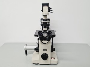 Thumbnail image of Nikon Diaphot Microscope with Nikon Mercury Lamp PSU HBO-100W/2