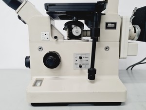 Thumbnail image of Nikon Diaphot Microscope with Nikon Mercury Lamp PSU HBO-100W/2
