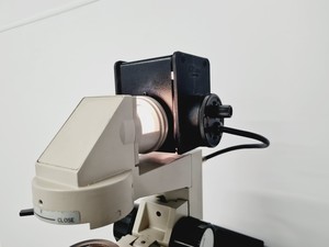 Thumbnail image of Nikon Diaphot Microscope with Nikon Mercury Lamp PSU HBO-100W/2