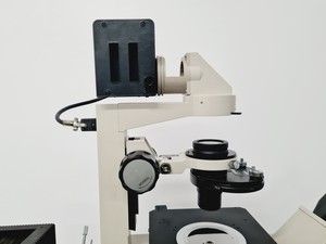 Thumbnail image of Nikon Diaphot Microscope with Nikon Mercury Lamp PSU HBO-100W/2