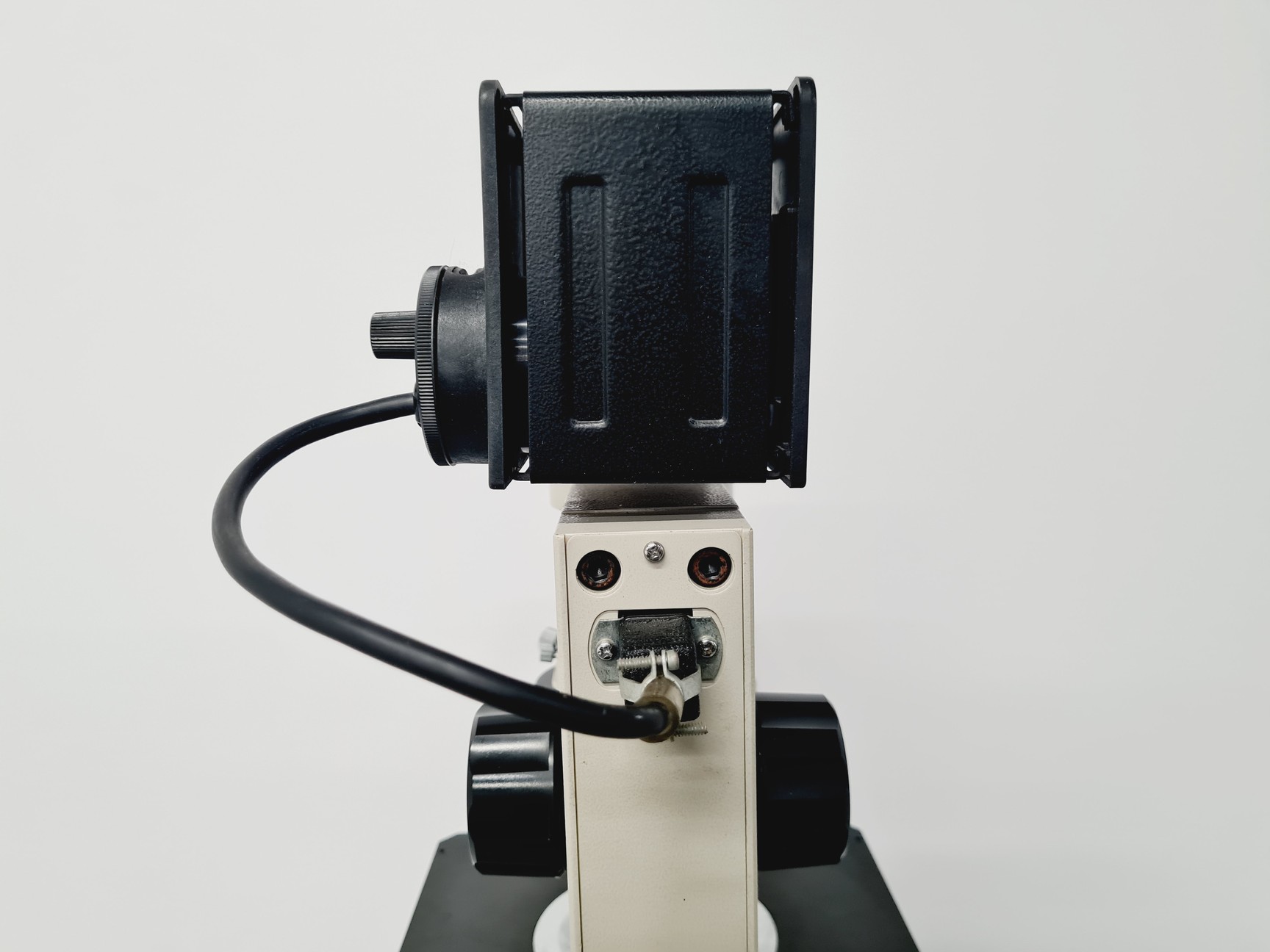 Image of Nikon Diaphot Microscope with Nikon Mercury Lamp PSU HBO-100W/2
