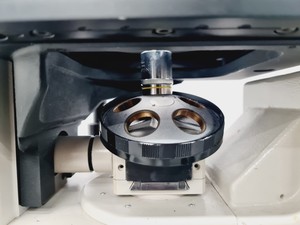 Thumbnail image of Nikon Diaphot Microscope with Nikon Mercury Lamp PSU HBO-100W/2