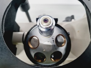 Thumbnail image of Nikon Diaphot Microscope with Nikon Mercury Lamp PSU HBO-100W/2