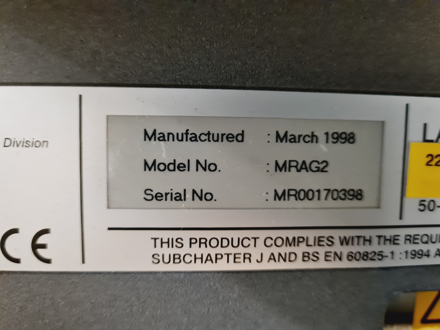 Image of BioRad MRAG2 Radiance Confocal Laser System Lab