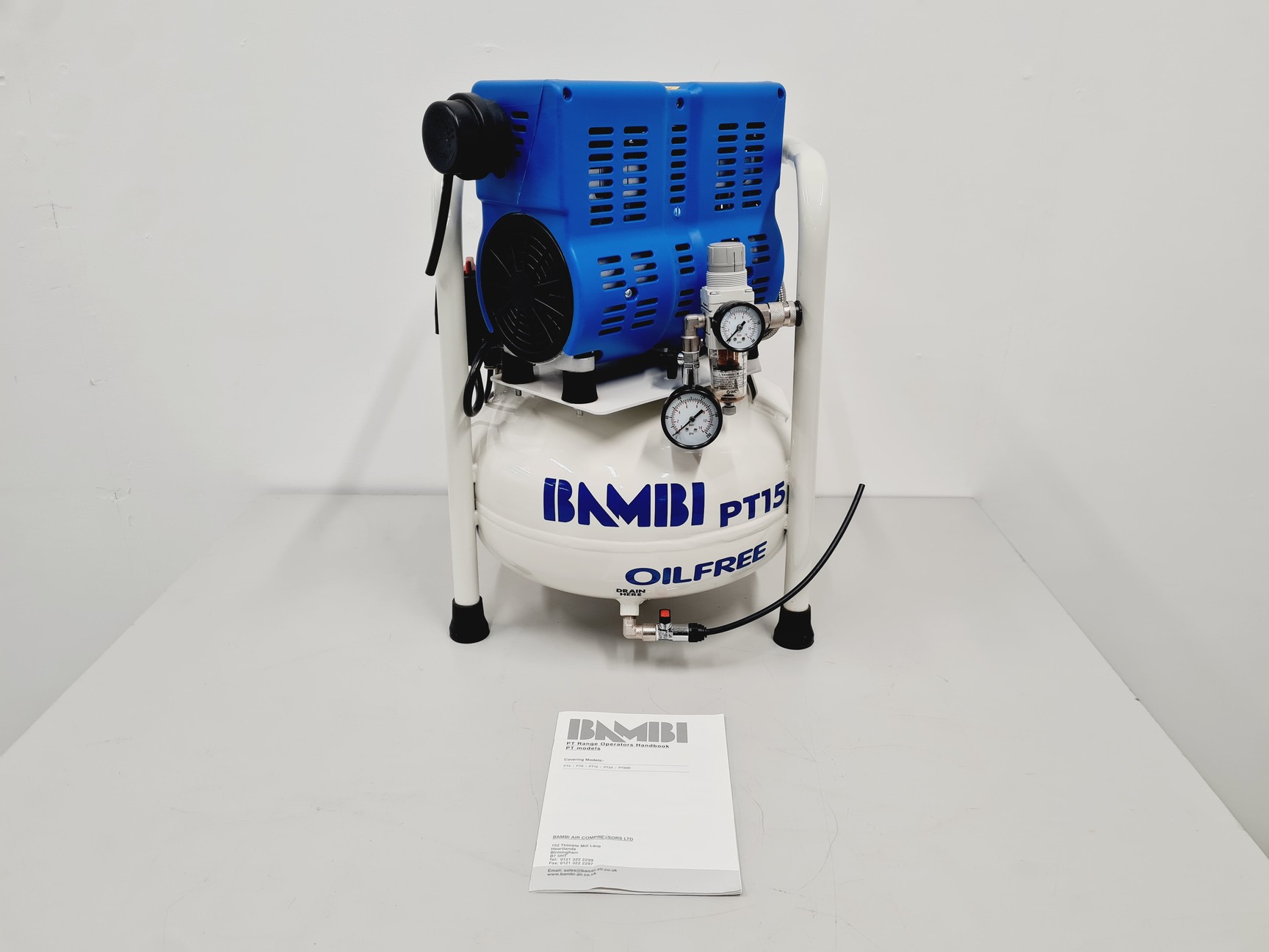 Image of Bambi PT15 Oil Free Air Compressor
