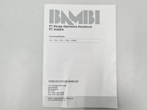 Thumbnail image of Bambi PT15 Oil Free Air Compressor