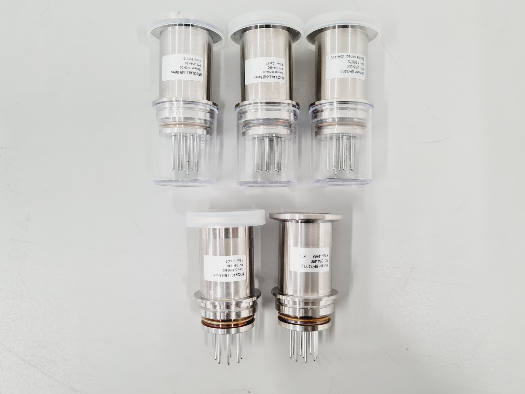 Image of 2 x Inficon BPG400 Full Range Gauge Cryo with 5 × Inficon BPG400 sensors