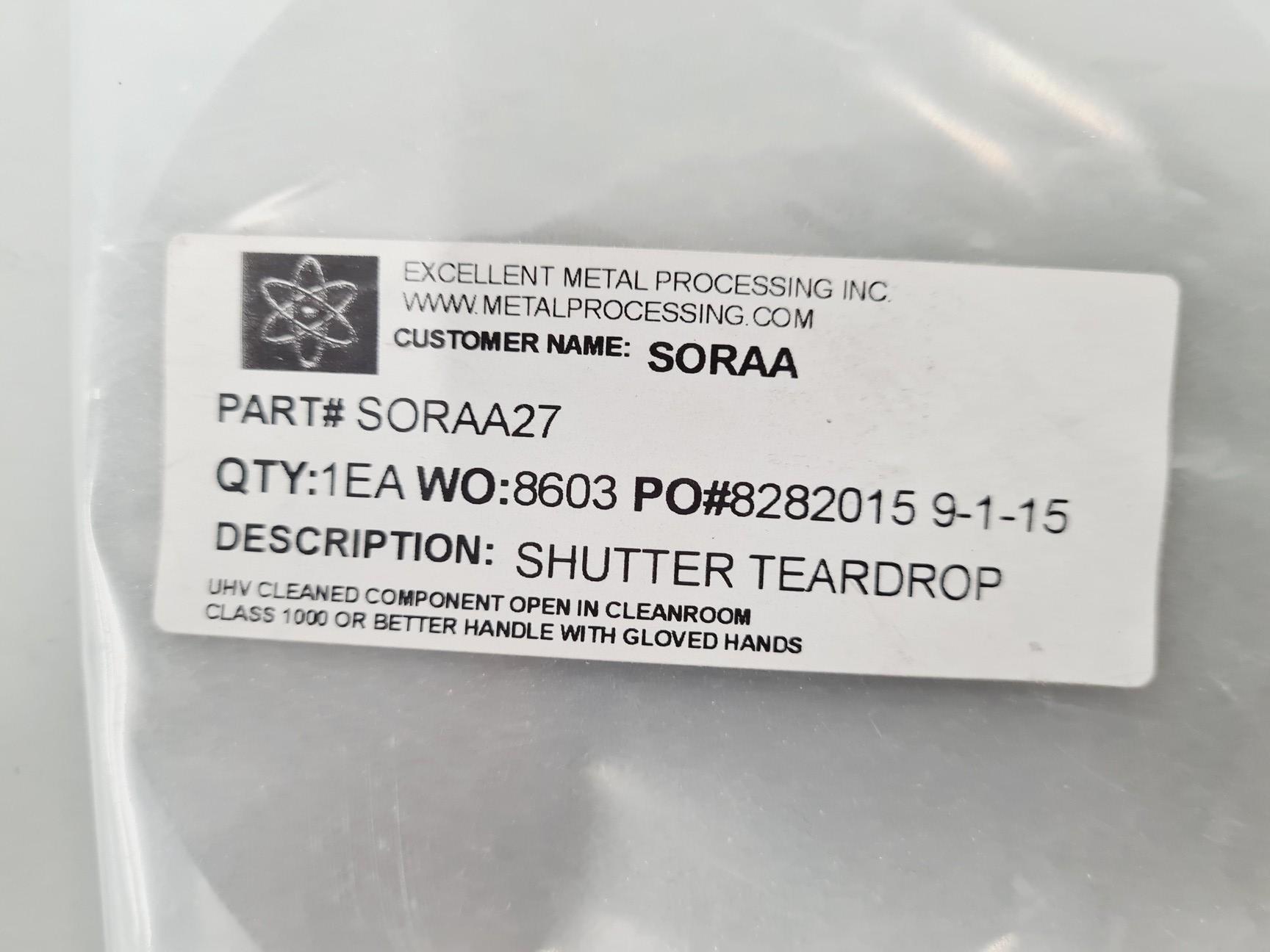 Image of Angstrom ONXY-3 Cathode (3inch dia) various parts 