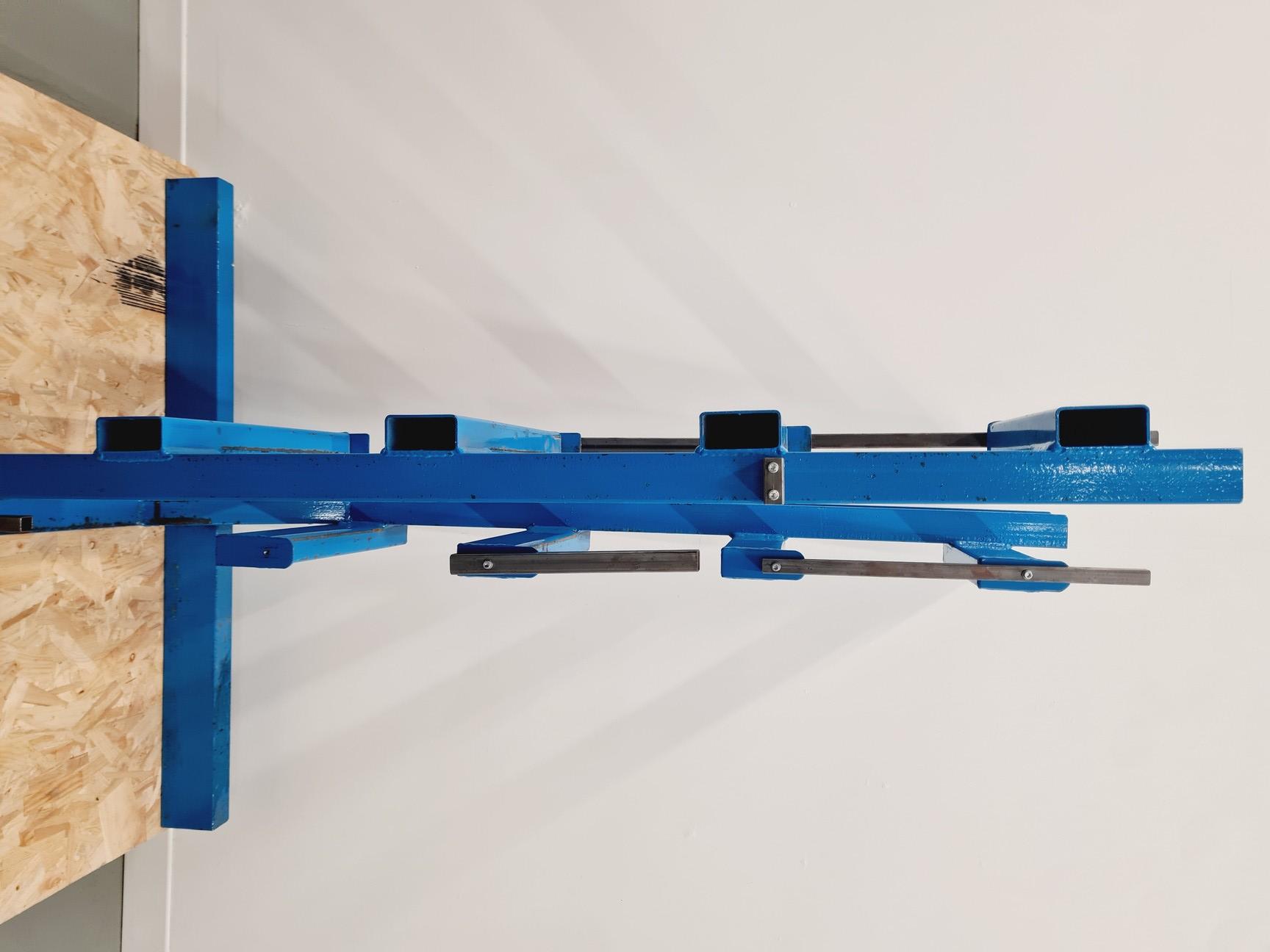 Image of Two-Piece Heavy Duty Metal Bar Stock Rack