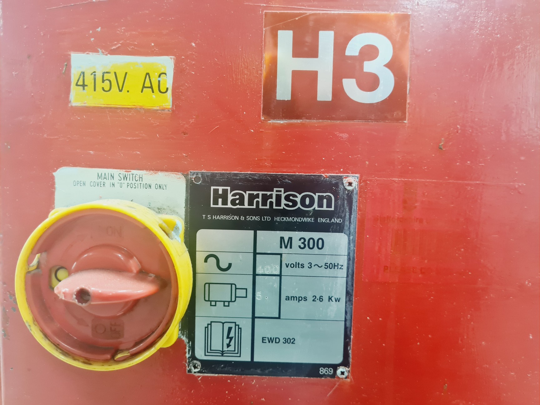 Image of Harrison M300 Lathe