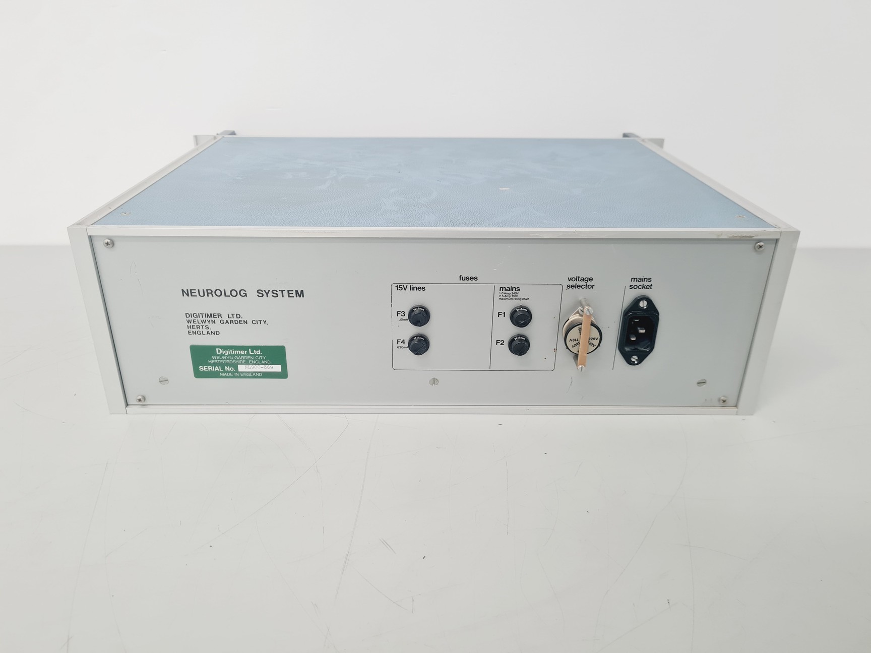 Digitimer Neurolog System NL900 w/ 7 Modules - Spares/Repair Lab
