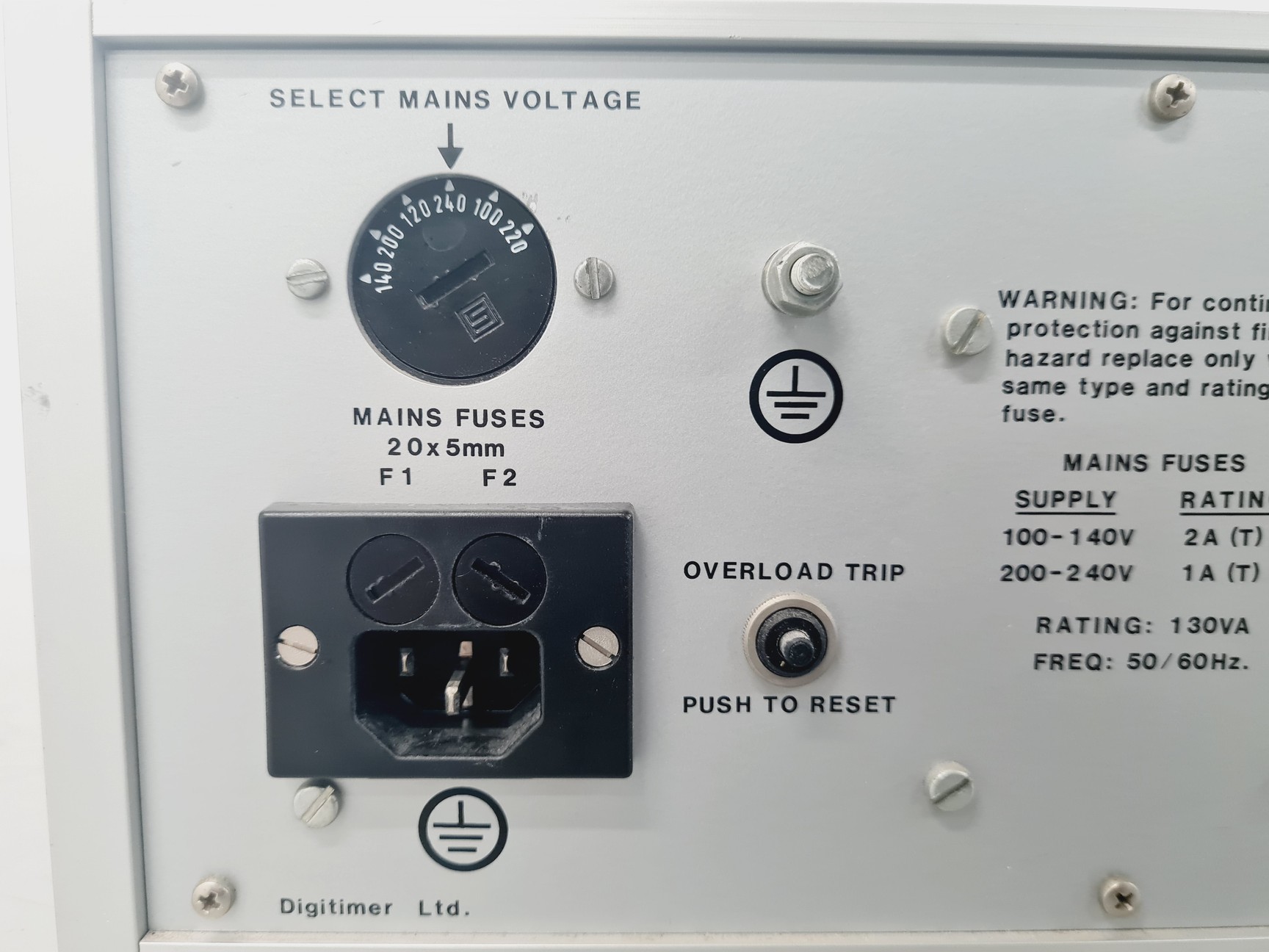 Image of Digitimer Neurolog System NL900 w/4 Modules Lab