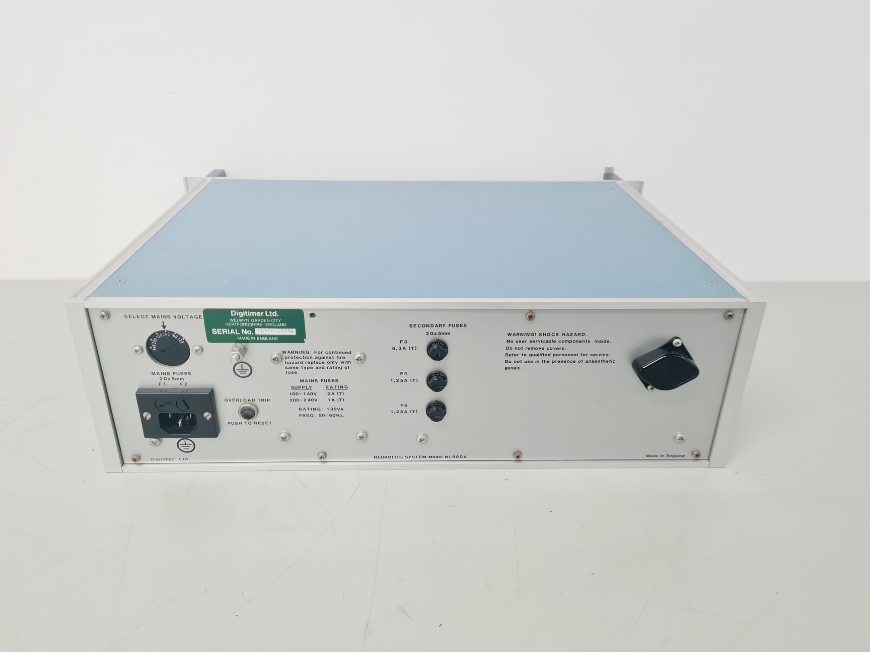 Image of Digitimer Neurolog System NL900 w/ 7 Modules