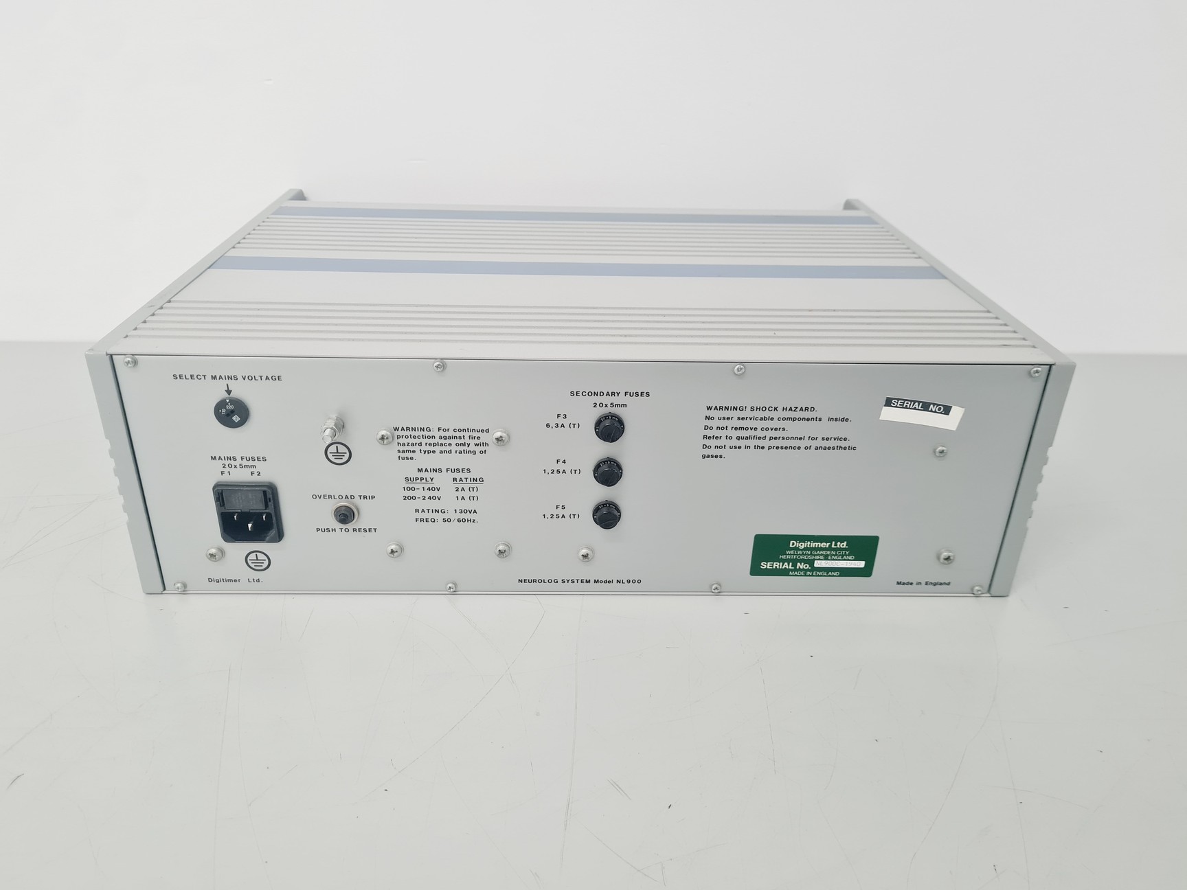 Image of Digitimer Neurolog System NL900C w/10 Modules Lab