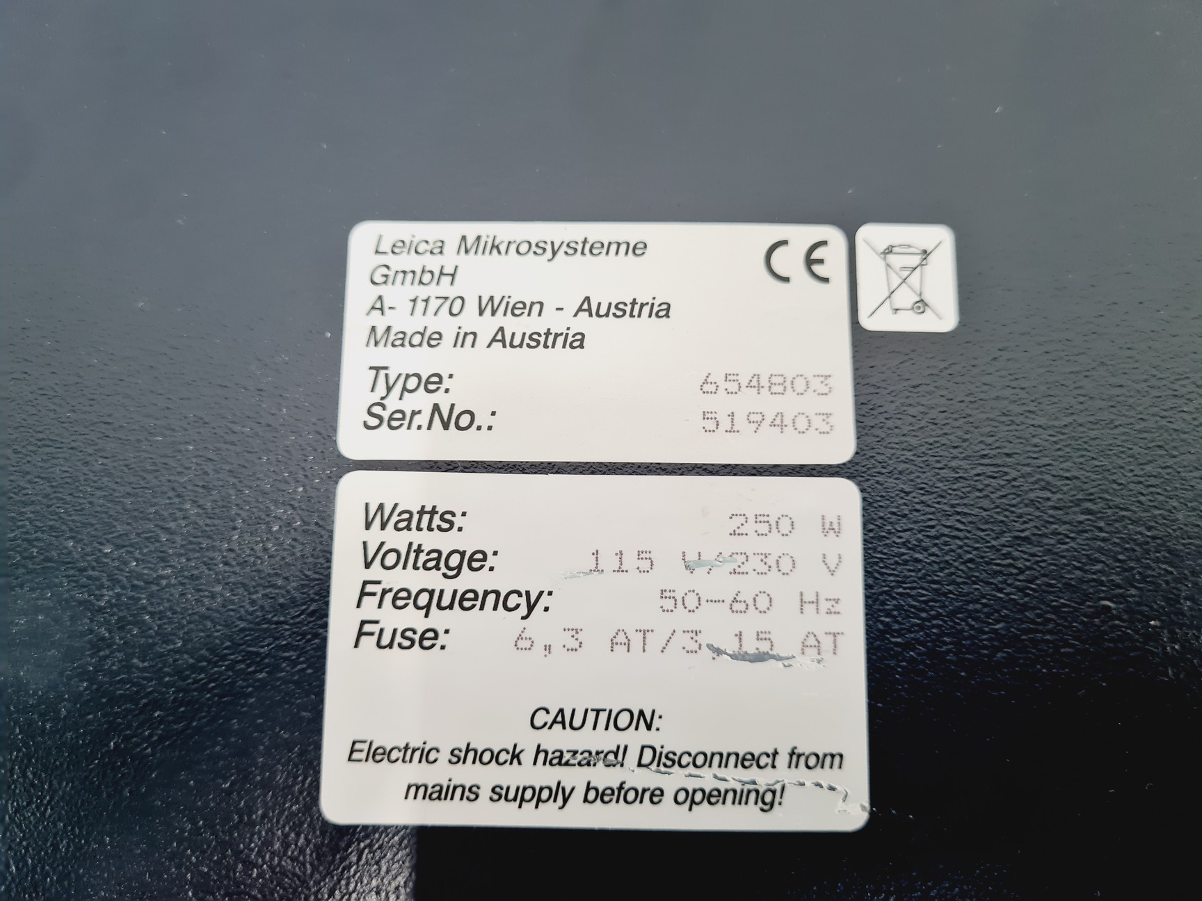 Image of Leica EM-FCS Cryosectioning kit