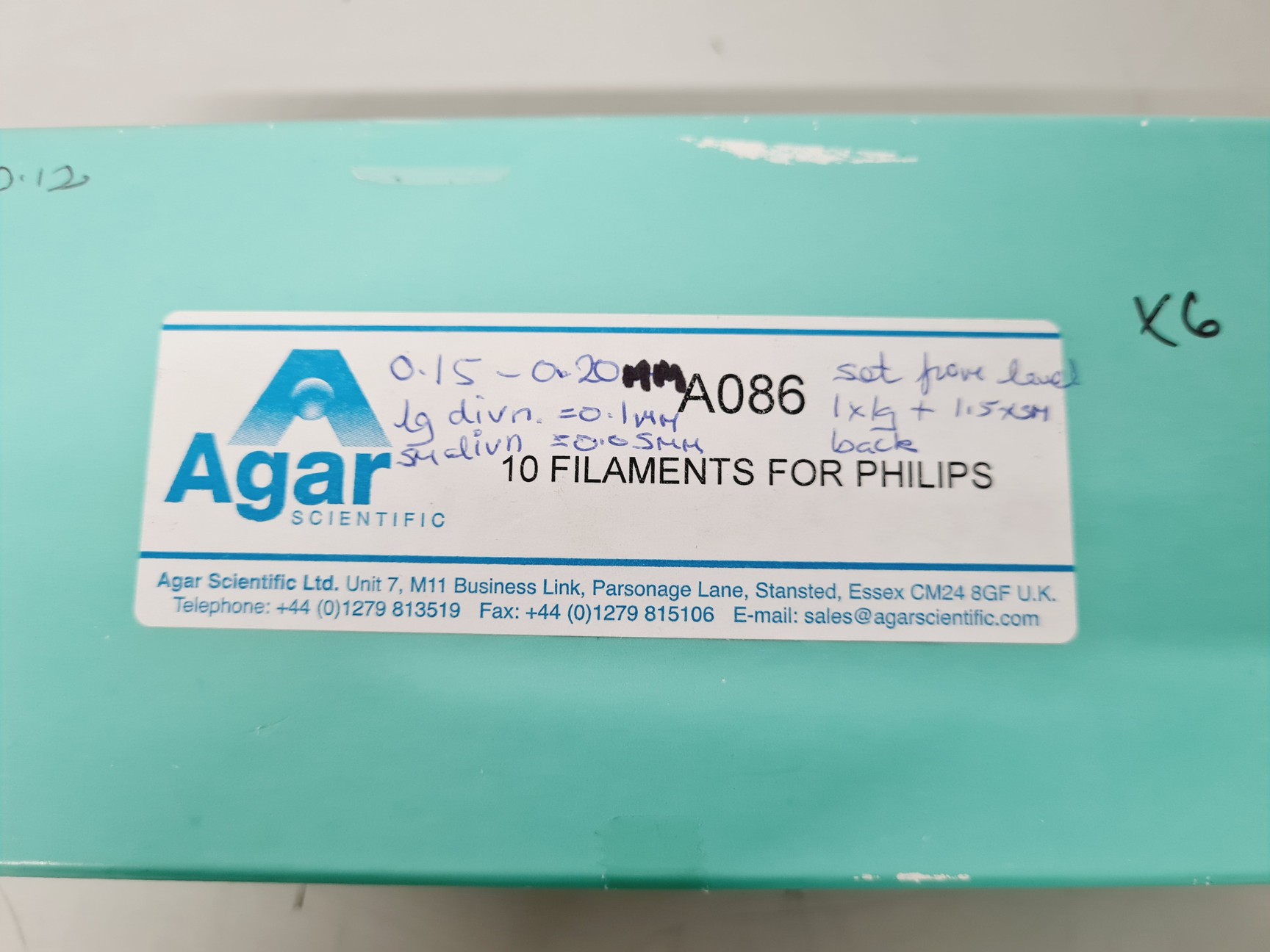 Image of Job-Lot of 28 Replacement Tungsten Filaments for Electron Microscopes