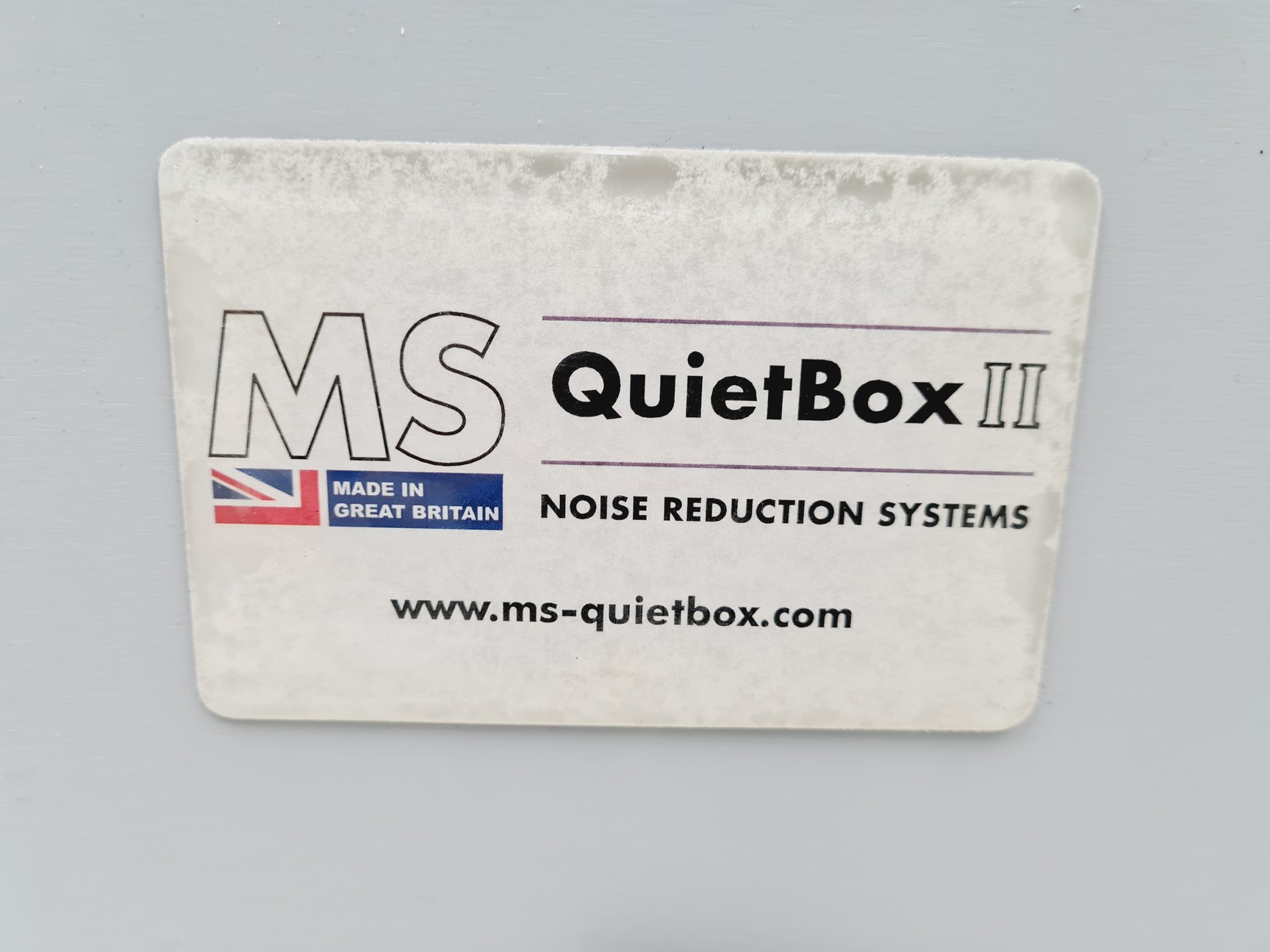 Image of MS Quiet Box II Noise Reduction System Size - Large