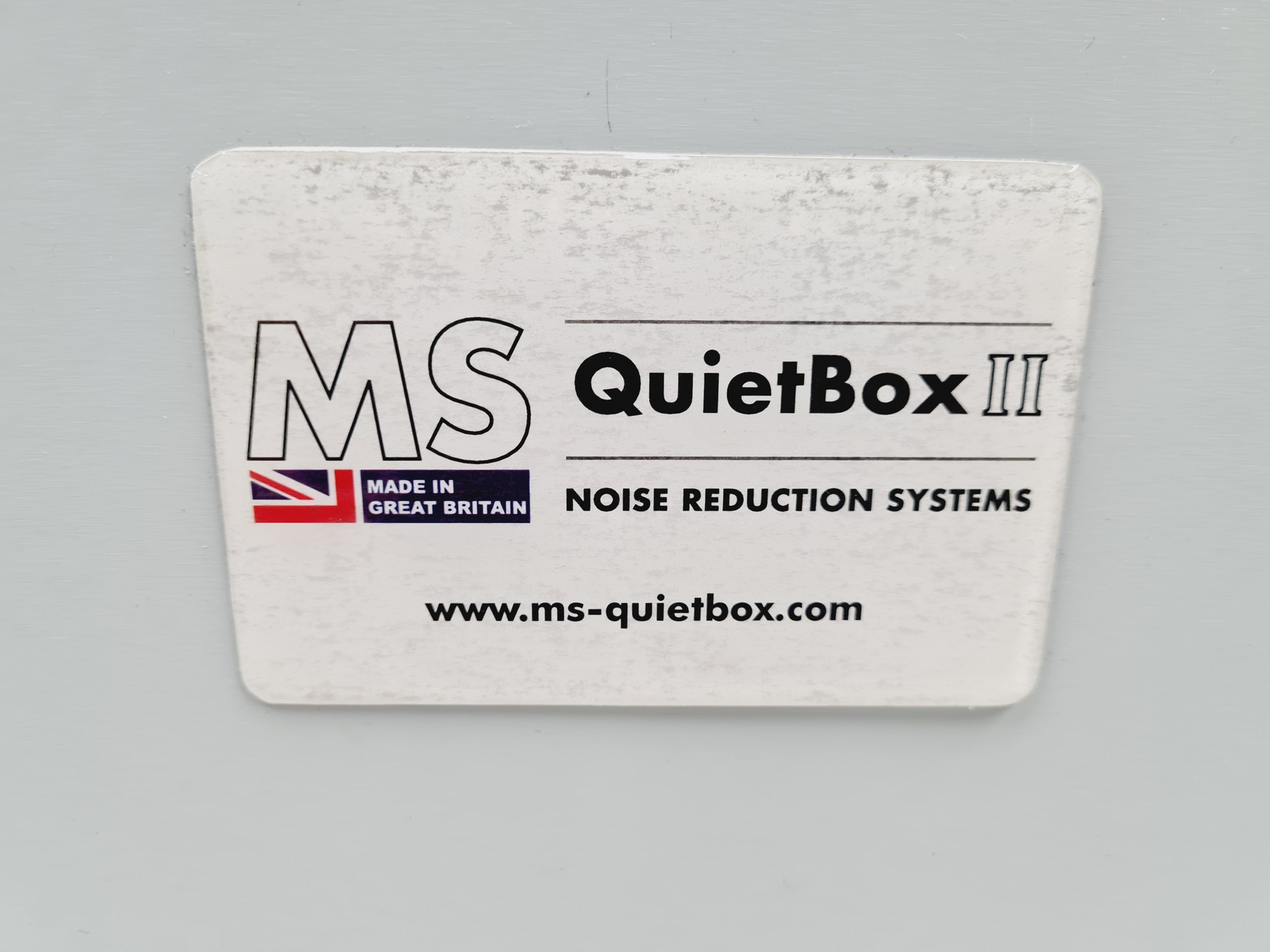 Image of MS Quiet Box II Noise Reduction System Size - Medium