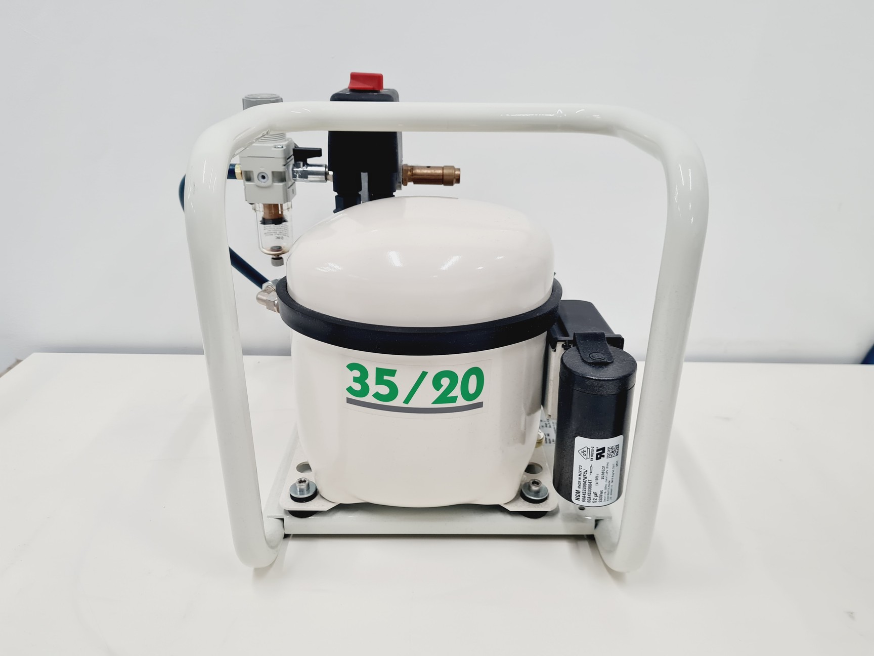 Image of Avestin French Press with Bambi 35/20 Air Compressor 