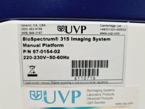 Thumbnail image of UVP BioSpectrum 315 Imaging system with UVP White/2UV Transilluminator