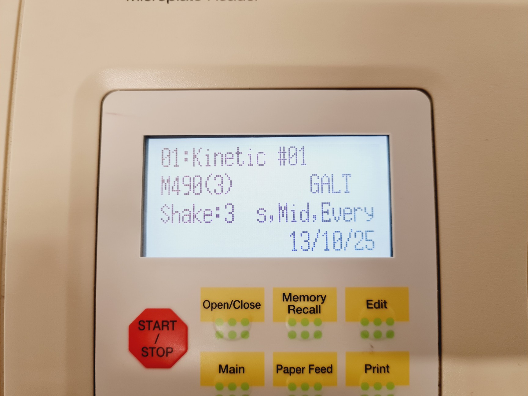 Image of Bio-Rad iMark Microplate Reader