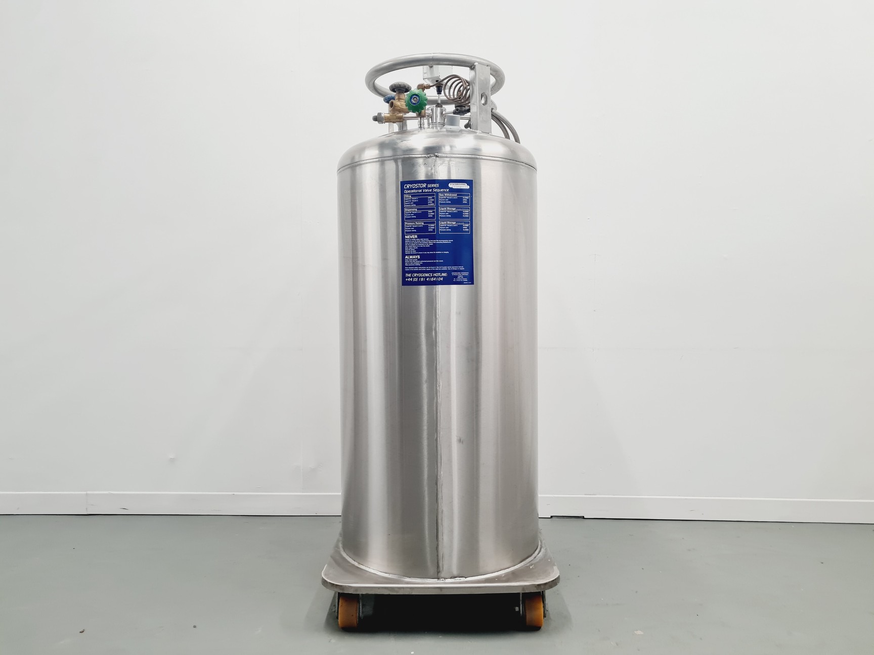 Image of StateBourn CryoStor 240 Stainless Nitrogen Storage Lab